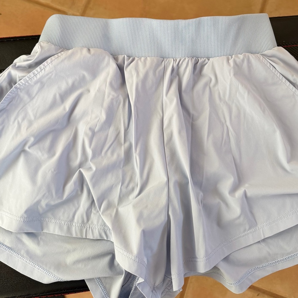 Alo Light Blue Women's Shorts